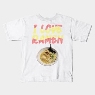 I Love Ramen Kids T-Shirt